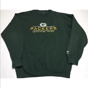 Vintage 90s Green Bay Packers Logo 7 Sweatshirt